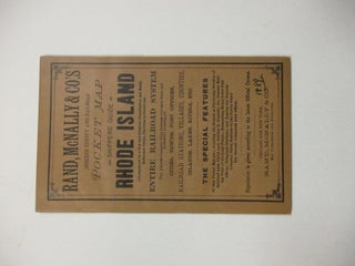 Item #15352 RAND, MCNALLY & CO'S INDEXED COUNTY AND RAILROAD POCKET MAP AND SHIPPERS' GUIDE OF...