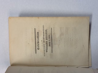 WILLIAMS COLLEGE EPHEMERA, consisting of ADDRESS OF THE TRUSTEES OF WILLIAMS COLLEGE.