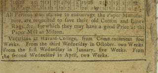 AN ASTRONOMICAL DIARY; OR, ALMANACK FOR THE YEAR OF OUR LORD CHRIST 1768.