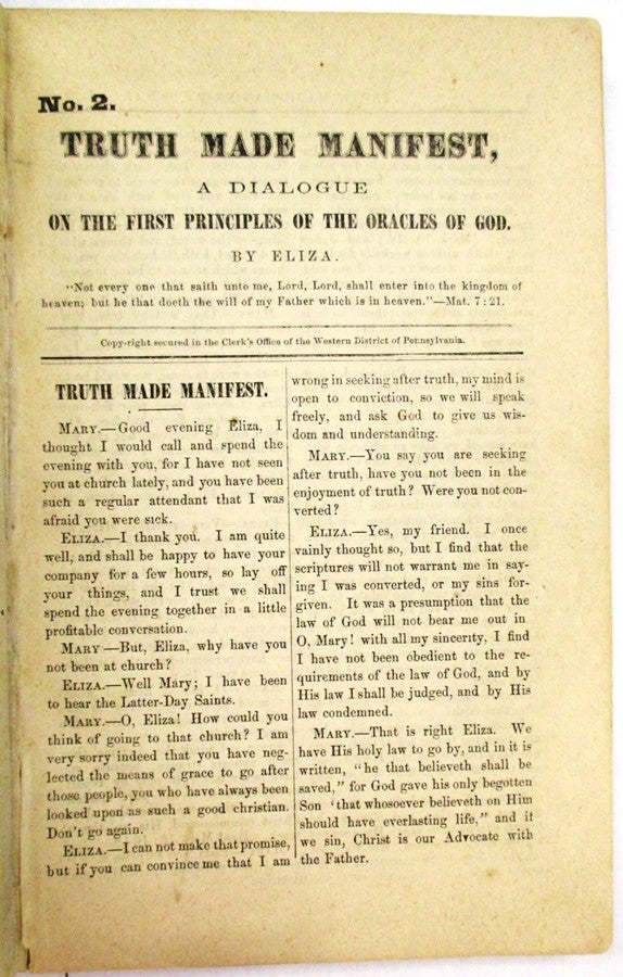 Item #22776 TWENTY-SEVEN PAMPHLETS ISSUED BY THE REORGANIZED CHURCH OF JESUS CHRIST OF LATTER DAY SAINTS. Reorganized Church of Jesus Christ of Latter Day Saints.