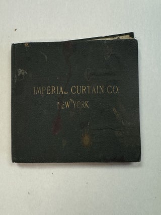 Item #23011 IMPERIAL CURTAIN CO. NEW YORK. TRADE CATALOG. Imperial Curtain Co
