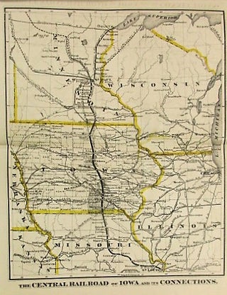 THE CENTRAL RAILROAD OF IOWA, TWO HUNDRED AND FORTY MILES IN LENGTH, FORMING, WITH ITS CONNECTIONS, A DIRECT AND UNBROKEN LINE FROM ST. LOUIS TO ST. PAUL. VALUE AND SECURITY OF ITS FIRST MORTGAGE 7 PER CT. GOLD BONDS.