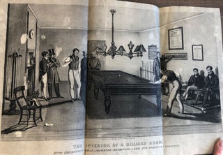 THE GAME OF BILLIARDS. SCIENTIFICALLY EXPLAINED, AND PRACTICALLY SET FORTH, IN A SERIES OF NOVEL AND EXTRAORDINARY STROKES; AND ILLUSTRATED BY NUMEROUS APPROPRIATE DIAGRAMS. TO WHICH IS ADDED THE RULES AND REGULATIONS WHICH GOVERN THE NUMEROUS GAMES AS THEY ARE PLAYED AT THE PRESENT DAY IN ALL THE COUNTRIES OF EUROPE.