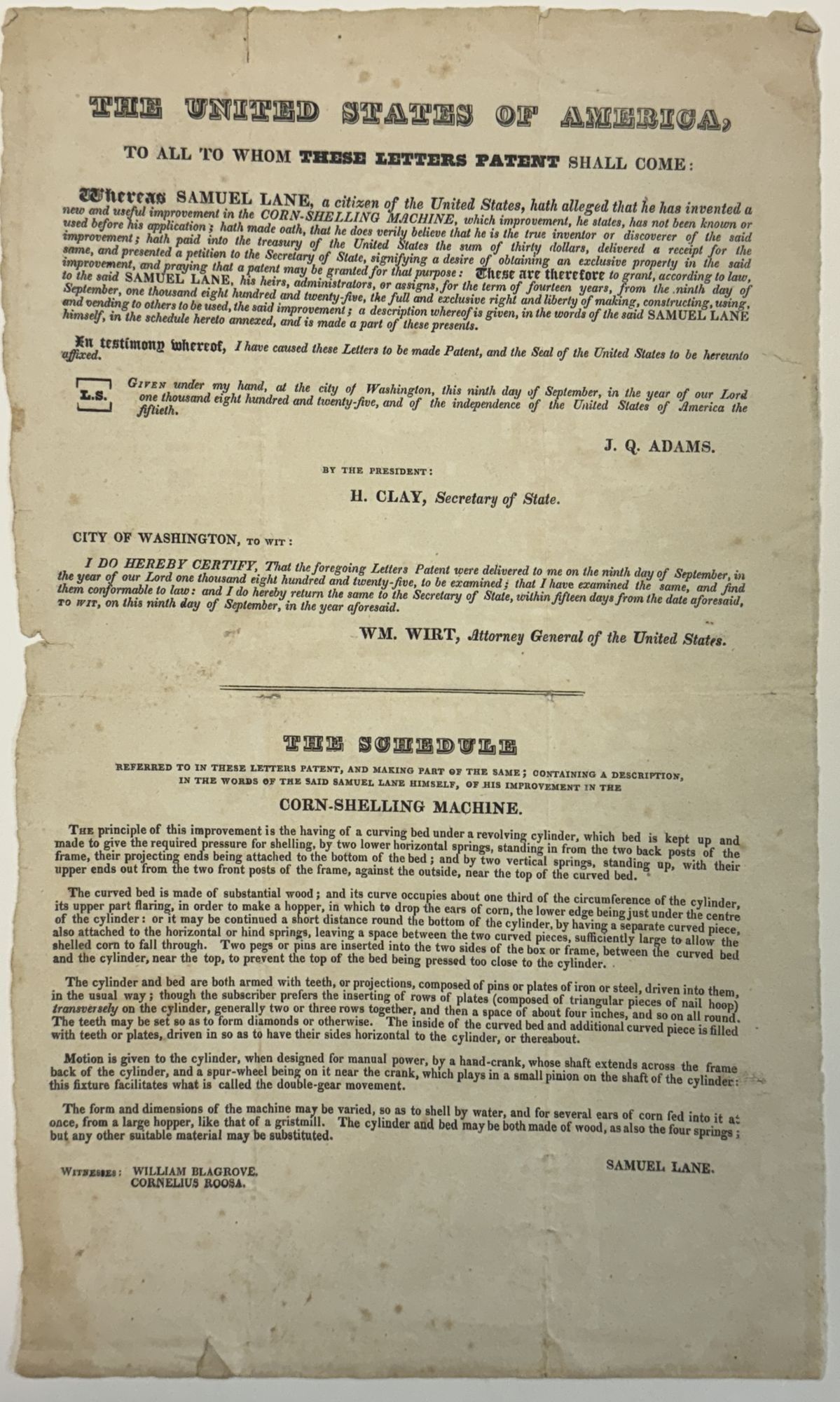 THE UNITED STATES OF AMERICA, TO ALL TO WHOM THESE LETTERS PATENT SHALL ...