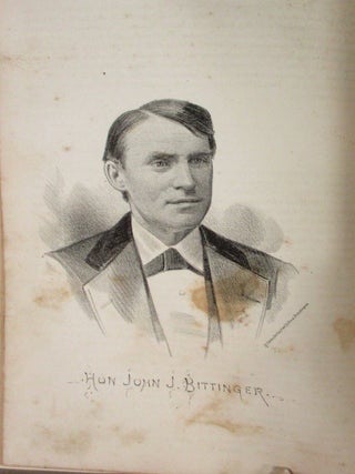 BIOGRAPHICAL SKETCHES IN BRIEF OF THE MEMBERS AND OFFICERS OF THE XXVIIITH GENERAL ASSEMBLY OF MISSOURI. BY T.Y. REYNOLDS.
