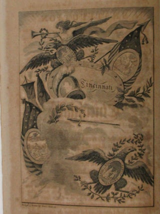 THE INSTITUTION OF THE SOCIETY OF THE CINCINNATI. FORMED BY THE OFFICERS OF THE ARMY OF THE UNITED STATES, FOR THE LAUDABLE PURPOSES THEREIN MENTIONED. PUBLISHED BY ORDER AND FOR THE USE OF THE MEMBERS IN THE STATE OF RHODE-ISLAND.