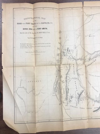 ROUTE FROM FORT SMITH TO SANTA FE. LETTER FROM THE SECRETARY OF WAR, TRANSMITTING...A REPORT AND MAP OF LIEUTENANT SIMPSON, OF THE ROUTE FROM FORT SMITH TO SANTA FE; ALSO, A REPORT ON THE SAME SUBJECT FROM CAPTAIN R.B. MARCY, 5TH INFANTRY.