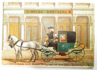 WOOD BROTHERS, COACH BUILDERS. 49, 51 & 53 LAFAYETTE PLACE, N.Y.