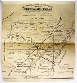 Item #31297 RESOURCES OF THE STATE OF ARKANSAS, WITH DESCRIPTION OF COUNTIES, RAIL ROADS, MINES,...