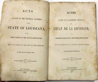 ACTS PASSED BY THE GENERAL ASSEMBLY OF THE STATE OF LOUISIANA AT THE FIRST SESSION OF THE SECOND LEGISLATURE, BEGUN AND HELD IN THE CITY OF NEW ORLEANS, ON THE 22D OF JANUARY, 1866.