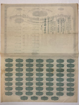 RAILROAD MORTGAGE BOND: NO. 7585| NEW ORLEANS, BATON ROUGE & VICKSBURG RAILROAD COMPANY. FIRST MORTGAGE SEVEN PER CENT. LAND GRANT AND SINKING FUND GOLD BOND. | $1,000 or L200.| PRINCIPAL PAYABLE SEPTEMBER 1ST, 1902. INTEREST PAYABLE MARCH 1ST AND SEPT. 1ST, IN NEW YORK OR LONDON AS HOLDER MAY ELECT. TRUSTEES CERTIFICATE. THE UNION TRUST COMPANY HEREBY CERTIFIES THAT THIS IS ONE OF A SERIES OF TWELVE THOUSAND BONDS REFERRED TO IN THE WITHIN MENTIONED ACT OF MORTGAGE. UNION TRUST COMPANY OF NEW YORK, BY... PRESIDENT.