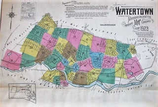 Item #33871 WATERTOWN, MIDDLESEX COUNTY, MASSACHUSETTS. Sanborn Map, Publishing Company