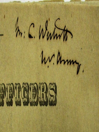 OFFICIAL LIST OF OFFICERS WHO MARCHED WITH THE ARMY UNDER THE COMMAND OF MAJOR GENERAL WINFIELD SCOTT, FROM PUEBLA UPON THE CITY OF MEXICO, THE SEVENTH, EIGHTH, NINTH AND TENTH OF AUGUST, ONE THOUSAND EIGHT HUNDRED AND FORTY-SEVEN, AND WHO WERE ENGAGED IN THE BATTLES OF MEXICO.
