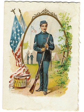 Item #36274 INVITATION TO THE 5TH ANNUAL RECEPTION OF THE JOHN F. LITTLE CAMP, NO. 195, SONS OF...