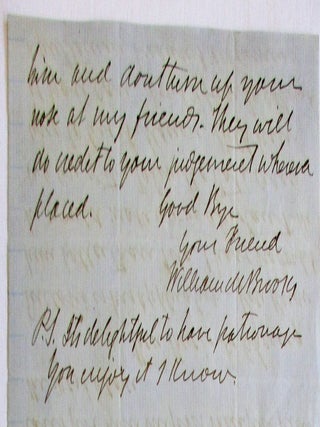 NINE LETTERS, ENTIRELY IN INK MANUSCRIPT, FROM VARIOUS OFFICE-SEEKERS TO ALABAMA GOVERNOR ANDREW B. MOORE, DURING JANUARY - APRIL 1861, SEEKING APPOINTMENTS TO ALABAMA'S POST-SECESSION GOVERNMENT.