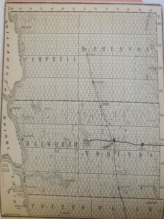 PLAIN FACTS ABOUT DAKOTA. ITS FERTILE LANDS, ITS WONDERFUL CROPS, AND ITS INEXHAUSTIBLE RESOURCES. 1888.