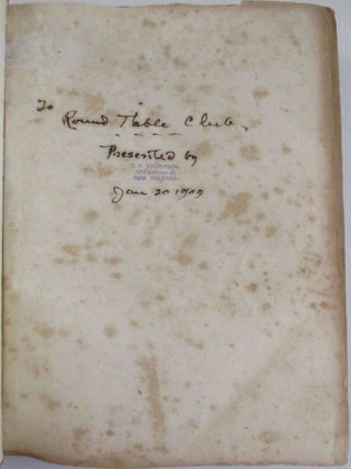 GARDNER & WHARTON'S NEW ORLEANS DIRECTORY, FOR THE YEAR 1858: EMBRACING THE CITY RECORD, A GENERAL DIRECTORY OF THE CITIZENS, AND A BUSINESS AND FIRM DIRECTORY.