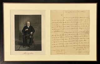 Item #37537 LETTER SIGNED, AS SECRETARY OF THE TREASURY, TO JOSEPH WILSON, COLLECTOR OF...