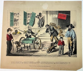 Item #37670 THE FIRST OF MAY 1865 OR GENL MOVING DAY IN RICHMOND VA. Civil War