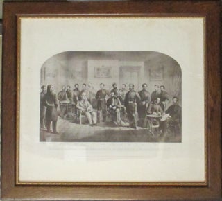 Item #37867 THE ROOM IN THE McLEAN HOUSE AT APPOMATTOX C.H., IN WHICH GEN. LEE SURRENDERED TO...