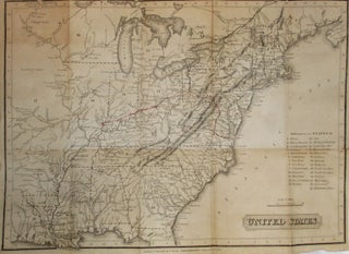 TRAVELS THROUGH THE WESTERN COUNTRY IN THE SUMMER OF 1816. INCLUDING NOTICES OF THE NATURAL HISTORY, ANTIQUITIES, TOPOGRAPHY, AGRICULTURE, COMMERCE AND MANUFACTURES: WITH A MAP OF THE WABASH COUNTRY, NOW SETTLING.