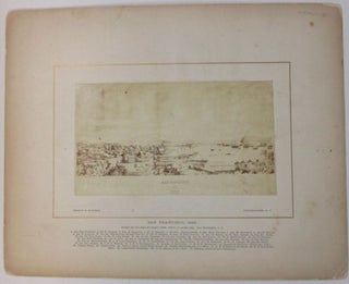 Item #38980 PHOTOGRAPH OF ORIGINAL COLOR LITHOGRAPH CAPTIONED, "SAN FRANCISCO, 1849.| DRAWN ON...