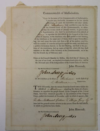 Item #39753 COMMONWEALTH OF MASSACHUSETTS. THESE ARE IN THE NAME OF THE COMMONWEALTH OF...
