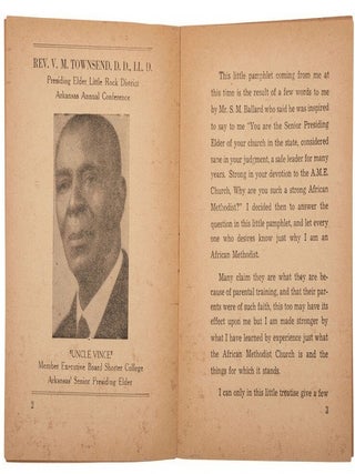 SOME REASONS WHY I AM AN AFRICAN METHODIST.