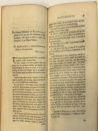 PLAIN TRUTH: ADDRESSED TO THE INHABITANTS OF AMERICA. CONTAINING REMARKS ON A LATE PAMPHLET, INTITLED COMMON SENSE: WHEREIN ARE SHEWN, THAT THE SCHEME OF INDEPENDENCE IS RUINOUS, DELUSIVE, AND IMPRACTICABLE... WRITTEN BY CANDIDUS. SECOND EDITION.