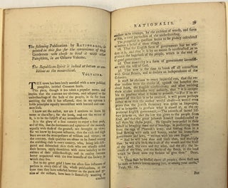 PLAIN TRUTH: ADDRESSED TO THE INHABITANTS OF AMERICA. CONTAINING REMARKS ON A LATE PAMPHLET, INTITLED COMMON SENSE: WHEREIN ARE SHEWN, THAT THE SCHEME OF INDEPENDENCE IS RUINOUS, DELUSIVE, AND IMPRACTICABLE... WRITTEN BY CANDIDUS. SECOND EDITION.