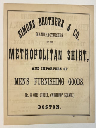 PACIFIC MAIL STEAMSHIP COMPANY'S THROUGH LINE TO CALIFORNIA, TOUCHING AT MEXICAN PORTS, AND CARRYING THE U. S. MAIL. THROUGH IN TWENTY-TWO DAYS.