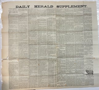 Item #40463 DAILY HERALD SUPPLEMENT. PROPOSED AMENDMENTS TO THE CONSTITUTION OF THE STATE OF...