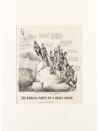 THE RADICAL PARTY ON A HEAVY GRADE. Horatio Seymour.