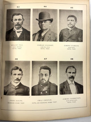 PROFESSIONAL CRIMINALS OF AMERICA. BY THOMAS BYRNES INSPECTOR OF POLICE AND CHIEF OF DETECTIVES NEW YORK CITY. "PRO BONO PUBLICO."
