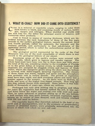 COAL-MINE WORKERS AND THEIR INDUSTRY. AN INDUSTRIAL HANDBOOK PREPARED BY THE EDUCATIONAL BUREAU OF THE I. W. W. FOR COAL-MINE WORKERS INDUSTRIAL UNION NO. 220, I. W. W.