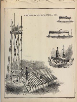 AMERICAN AND EUROPEAN RAILWAY PRACTICE IN THE ECONOMICAL GENERATION OF STEAM, INCLUDING THE MATERIALS AND CONSTRUCTION OF COAL-BURNING BOILERS, COMBUSTION, THE VARIABLE BLAST; VAPORIZATION, CIRCULATION, SUPERHEATING, SUPPLYING AND HEATING FEED WATER, ETC., AND THE ADAPTATION OF WOOD AND COKE-BURNING ENGINES TO COAL-BURNING; AND IN PERMANENT WAY INCLUDING ROAD-BED, SLOEEPERS, RAILS, JOINT FASTENINGS, STREET RAILWAYS, ETC., ETC. WITH SEVENTY-SEVEN PLATES, ENGRAVED BY J. BIEN.