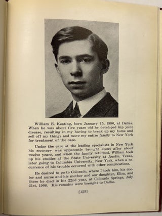 KEATING AND FORBES FAMILIES AND REMINISCENSES OF C. A. KEATING A. D. 1758-1920.