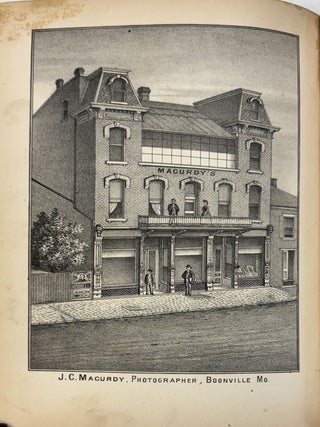 HISTORY OF HOWARD AND COOPER COUNTIES, MISSOURI. WRITTEN AND COMPILED FROM THE MOST AUTHENTIC OFFICIAL AND PRIVATE SOURCES. INCLUDING A HISTORY OF ITS TOWNSHIPS, TOWNS AND VILLAGES. TOGETHER WITH A CONDENSED HISTORY OF MISSOURI. . . ILLUSTRATED.