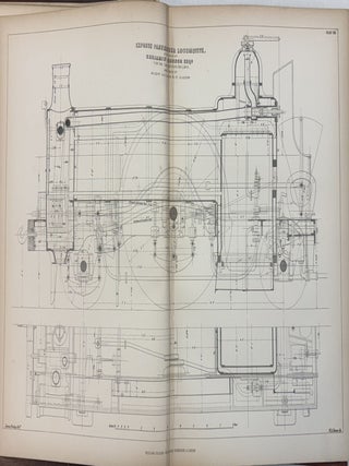 LOCOMOTIVE ENGINEERING, AND THE MECHANISM OF RAILWAYS: A TREATISE ON THE PRINCIPLES AND CONSTRUCTION OF THE LOCOMOTIVE ENGINE, RAILWAY CARRIAGES, AND RAILWAY PLANT, WITH EXAMPLES. ILLUSTRATED BY SIXTY-FOUR LARGE ENGRAVINGS AND TWO HUNDRED AND FORTY WOODCUTS. BY ZERAH COLBURN, CIVIL ENGINEER.