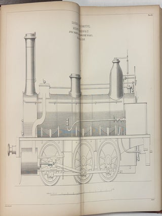 LOCOMOTIVE ENGINEERING, AND THE MECHANISM OF RAILWAYS: A TREATISE ON THE PRINCIPLES AND CONSTRUCTION OF THE LOCOMOTIVE ENGINE, RAILWAY CARRIAGES, AND RAILWAY PLANT, WITH EXAMPLES. ILLUSTRATED BY SIXTY-FOUR LARGE ENGRAVINGS AND TWO HUNDRED AND FORTY WOODCUTS. BY ZERAH COLBURN, CIVIL ENGINEER.