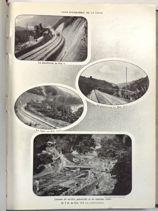 LE CHEMIN DE FER DU YUNNAN. [2 VOLUMES] TOME PREMIER. AVRIL 1910.
