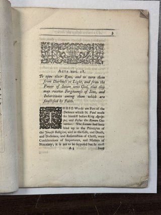 A SERMON PREACHED BEFORE THE INCORPORATED SOCIETY FOR THE PROPAGATION OF THE GOSPEL IN FOREIGN PARTS; AT THEIR ANNUAL MEETING IN THE PARISH CHURCH OF ST. MARY-LE-BOW, ON FRIDAY FEBRUARY 20, 1756. BY THE RIGHT REVEREND FATHER IN GOD, FREDERICK LORD BISHOP OF LICHFIELD AND COVENTRY.
