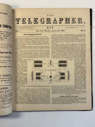 THE TELEGRAPHER: PUBLISHED BY THE NATIONAL TELEGRAPHIC UNION. VOLUME I. FROM SEPTEMBER 26, 1864, TO NOVEMBER 15, 1865.