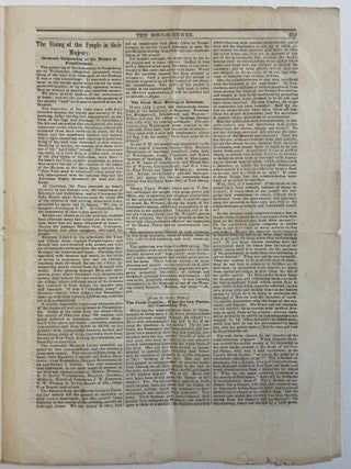 THE ROUGH-HEWER, DEVOTED TO THE SUPPORT OF THE DEMOCRATIC PRINCIPLES OF JEFFERSON.