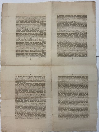 COMMONWEALTH OF MASSACHUSETTS., WHEREAS, IN PROVIDING FOR THE APPOINTMENT OF ELECTORS OF PRESIDENT AND VICE-PRESIDENT OF THE UNITED STATES ON THE PART OF THIS COMMONWEALTH, REGARD SHOULD BE HAD AS FAR AS MAY BE, TO THE LOCAL CIRCUMSTANCES AND USAGES OF THE CITIZENS, AND TO THE RESIDENCE OF THOSE WHO MAY BE PROPOSED AS CANDIDATES FOR ELECTORS - THEREFORE, RESOLVED, THAT THE COMMONWEALTH BE DIVIDED INTO TWENTY-TWO DISTRICTS FOR THE CHOICE OF ELECTORS OF PRESIDENT AND VICE-PRESIDENT OF THE UNITED STATES IN MANNER FOLLOWING, TO WIT: . . .
