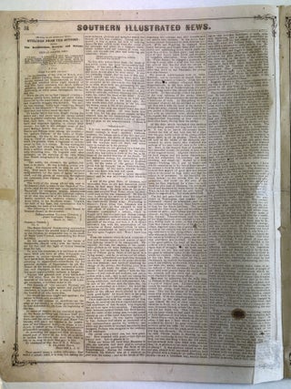 SOUTHERN ILLUSTRATED NEWS. VOL. II. NO. 5. RICHMOND, SATURDAY, AUGUST 8, 1863.