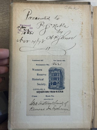 EDWIN GREEN'S CITY DIRECTORY OF THE INHABITANTS, INSTITUTIONS, MANUFACTURING ESTABLISHMENTS, BUSINESS FIRMS, ETC., IN THE CITY OF LEAVENWORTH, FOR 1878-9; TOGETHER WITH AN ABSTRACT OF STATE COLLECTION LAWS, COURT CALENDAR, &C., OF KANSAS AND COLORADO. ALSO UNITED STATES POST OFFICE DIRECTORY OF KANSAS.