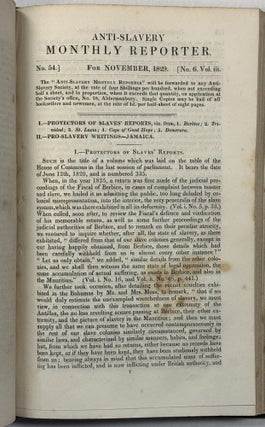 ANTI-SLAVERY MONTHLY REPORTER.