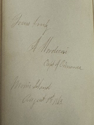 AUTOGRAPH ALBUM COMPILED BY EDWARD CAMPBELL, BREVET BRIGADIER GENERAL OF THE 85TH PENNSYLVANIA VOLUNTEERS, WHILE STATIONED AT FOLLY ISLAND, SOUTH CAROLINA, JULY 1863 THROUGH AUGUST 1873.