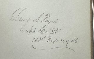 AUTOGRAPH ALBUM COMPILED BY EDWARD CAMPBELL, BREVET BRIGADIER GENERAL OF THE 85TH PENNSYLVANIA VOLUNTEERS, WHILE STATIONED AT FOLLY ISLAND, SOUTH CAROLINA, JULY 1863 THROUGH AUGUST 1873.